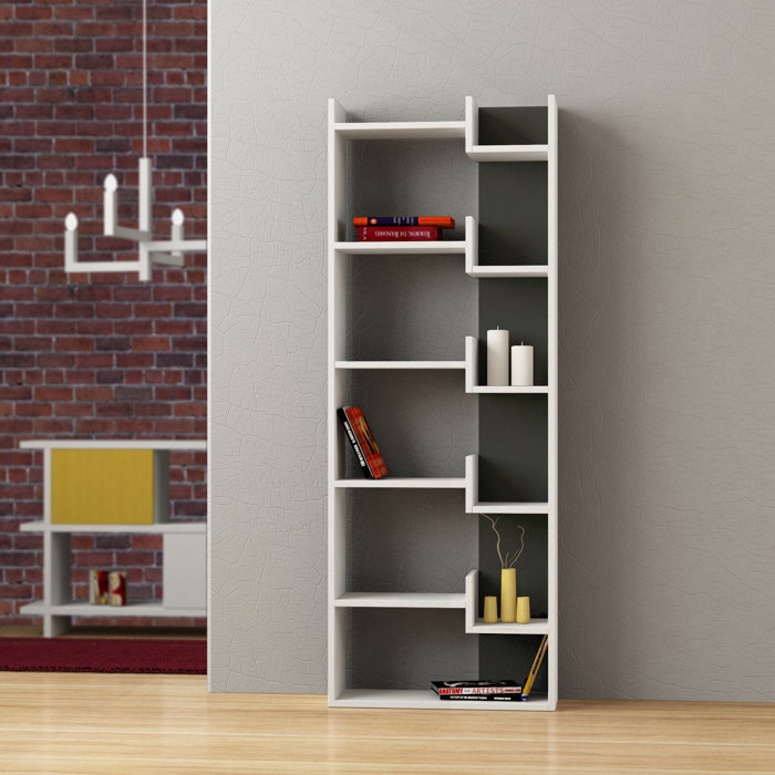 Zipcode Design Kara 162.56Cm H x 61Cm W Standard Bookcase & Reviews